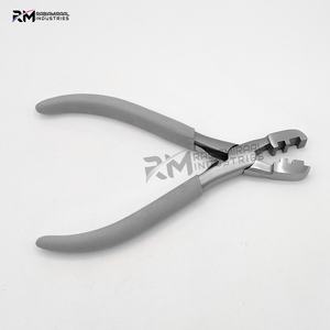 RMI Super Product Customized Plier Stainless Steel Silver Shin Tip And Silver Grip Plier For Hair Extension Tool - Product Image 2