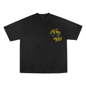 Unisex Men's Hip Hop Baggy Summer Breathable Plus Size T-shirt with Front Custom Logo Short Sleeve O-Neck 100% Cotton - Product Image 6