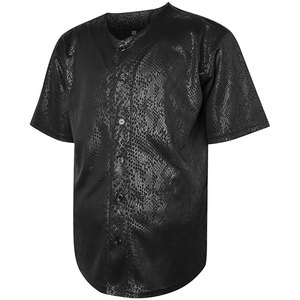 Men's Solid Baseball Jersey Blank Plain <b>Hip</b> Hop Hipster Baseball Jersey Button Down Shirts Sports Uniforms Men Women Jersey - Product Image 2