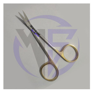 Tijeras Quirúrgicas Wenquar Converse Graefe Doradas, Instrumento Nasal Half Wilmer para Procedimientos ORL, Más Vendidas - Product Image 4