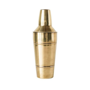 Coctelera de Acero Inoxidable Dorada, Utensilio de Bar de Lujo para el Hogar y Bares Comerciales - Product Image 1