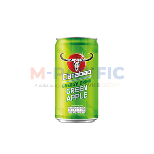 Boisson énergisante CARABAO saveur pomme verte, canette 180 ml, origine Thaïlande - Product Image 1