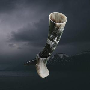 Auténtico Cuerno Vikingo Pulido de Alta Calidad, Estilo Animal, para Beber Mead o Cerveza, Ideal para Eventos de Cosplay, Hecho a Mano con Cuerno de Búfalo - Product Image 3