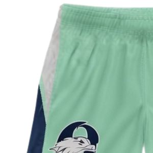 Pantalones Cortos de Lacrosse Sublimados Unisex en Verde Menta y Azul Marino, Ligeros, de Poliéster, Uniformes Deportivos para Entrenamiento, Ropa Deportiva - Product Image 4