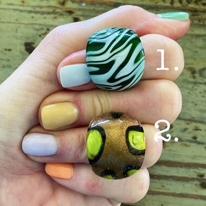 Direct Factory Supply Colorful Handmade Resin Rings with Custom <b>Molds</b> for Womens Fashion Available for Bulk Quantity 12 pcs set - Product Image 5