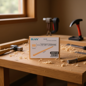 Listello in Legno Quadrato Ilan 10x30x1200mm per Progetti di Falegnameria - Product Image 2