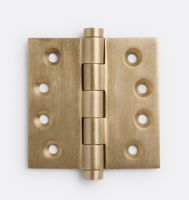 Charnière de porte extérieure moderne en laiton couleur or, forme en T, de haute qualité, écologique, à fermeture douce, pour bureau, école, restaurant