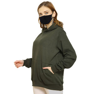 Sudadera con Capucha para Mujer, Estilo Urbano, Forro Polar Térmico, Logotipo de Marca Personalizado, Tallas, Colores, Etiquetas, Diseño Único - Product Image 2