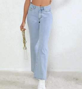 Pantalones de pana sueltos de alta calidad para mujer, estilo vintage, ecológicos, colección primavera-verano, elásticos, al por mayor - Product Image 2