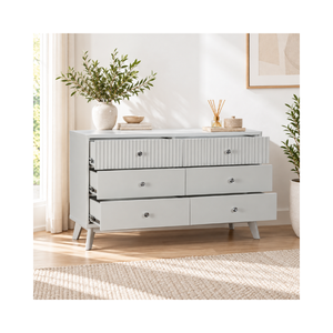 EVEREST Kollektion Schlafzimmermöbel Modernes Design 10 Jahre Garantie Bester Preis Holzkommode 6 Schubladen - Product Image 1