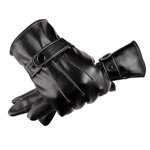 Premium Quality Leather Fashion Gloves Casual Breathable Winter Windproof <b>Waterproof</b> <b>Dressing</b> Gloves - Product Image 6