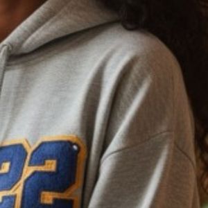 Sudadera con Capucha Gris SGR Sigma Gamma Rho 1922 para Mujer, Sudadera de Forro Polar con Letras Griegas, Talla LG SP26 Personalizada - Product Image 5