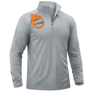 Sudadera con cremallera para hombre, sudadera con cremallera de tela de algodón y forro polar, suministro directo de fábrica, MOQ bajo, tamaño personalizado, servicio OEM a nivel mundial. - Product Image 1