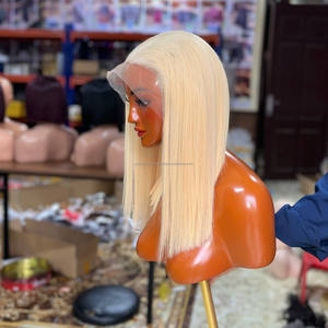 Pelucas de Cabello Humano Virgen Vietnamita Más Vendidas, Pelucas con Frente de Encaje sin Pegamento, 180% de Densidad, Todos los Colores, Pelucas Bob - Product Image 1