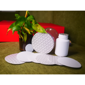 High Quality Heat Seal Liner Cap Die Cut Two Piece Vietnam Safety <b>Bottle</b> Lids Closures Aluminium Foil Composite Sealed - Product Image 6