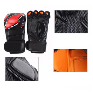 Guantes de Boxeo de Alta Calidad con Logotipo Personalizado al por Mayor, Mejor Precio, Material de Cuero, Guantes de MMA - Product Image 6
