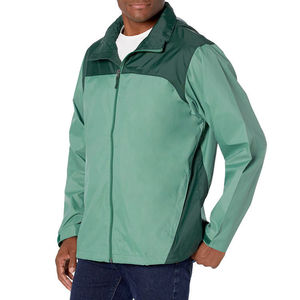Veste coupe-vent streetwear surdimensionnée pour homme, style colorblock, veste de sport - Product Image 1