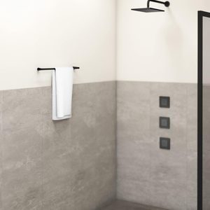 Toallero de Lujo, Duradero y Confiable, Moderno, para Ropa y Toallas, Accesorios Metálicos para Decoración de Baño, Disponible para la Venta - Product Image 6