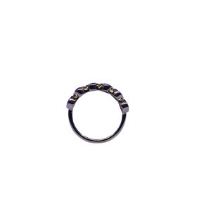 Wedding Wear 925 Sterling Silver <b>Gold</b> Plated Jewelry Multi Tourmaline Gemstone Women Wear Classic <b>Ring</b> - Product Image 4