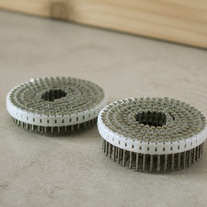 [YOU-ONE Systèmes de fixation] Mini-Clous en bobine en plastique collés sur bande pour clous à plancher en contreplaqué OMER CN21.32 - Product Image 2