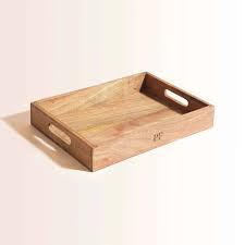 Bandeja Rectangular de Madera para Servir - Diseño Clásico, Madera y Resina Duraderas para Desayunos, Bocadillos y Bodas - Product Image 5
