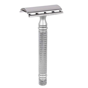 Professional Men's Stainless Steel Safety Razor Reusable Manual <b>Shaving</b> Razor for Daily Grooming - Product Image 1
