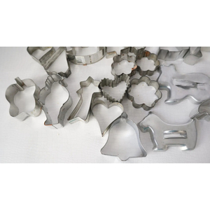 Heart Star and Flower Many Shaped Metal Cake Bake Ware Tools Round <b>Cookie</b> Cutters for Baking and Decorative Purposes Supplies - Product Image 3