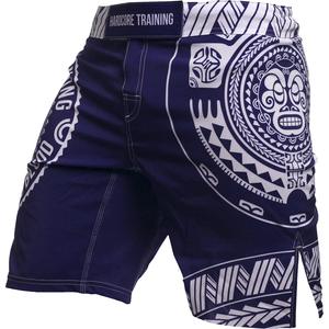 Four Way Stretch OEM Unisex MMA Shorts Jiu Jitsu Martial Arts Sublimation Four Way Stretch Polyester <b>Knee</b> Length Mid Waist Quick - Product Image 2
