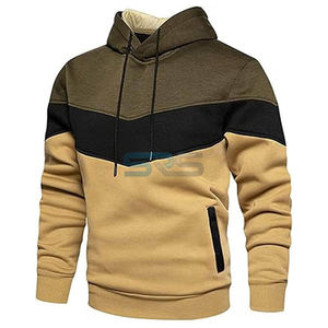 Sudaderas con Cremallera Personalizadas Unisex de Poliéster/Algodón para Primavera, de Secado Rápido, Transpirables, Resistentes al Viento, con Patrón Sólido, Cuello Redondo, Bordadas - Product Image 6