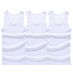 Débardeur pour homme 100% coton, séchage rapide, coupe ajustée avec décoration boutonnée - Product Image 3