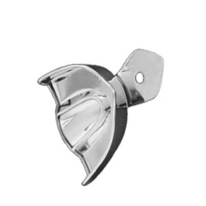 Premium Quality Dental Impression Tray with Edge U2 Perforated Upper Size L Stainless Steel Reusable Autoclavable Orthodontic - Product Image 3