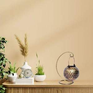 Elegante Soporte en Forma de C, Moderno Soporte con Diseño en C y Portavelas Esféricos Pequeños – Juego Decorativo para Celebraciones Festivas - Product Image 5