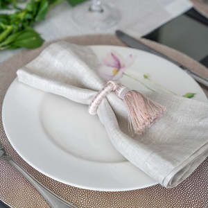 Greenwich S/4 Cloth Napkins Accessory <b>Set</b> Green Color - Product Image 1