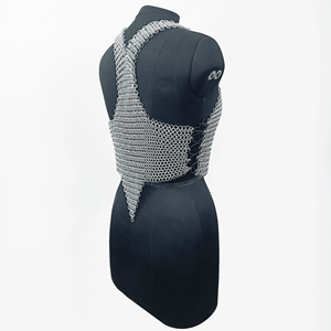 ห่วงโซ่ขนาด10มม. สำหรับเครื่องแต่งกาย Ren Faire โลหะเกราะโลหะทนทานพิมพ์ลายได้ตามต้องการ - Product Image 5