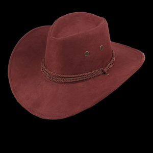 Custom <b>Western</b> Cowboy Fashion <b>Hats</b> New Image Style for Daily Use Men's Outdoor Genuine Leather Custom Logo - Product Image 4