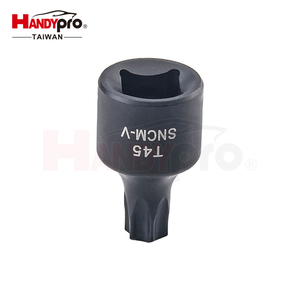 HANDYPRO T40 T45 T50 Torx Impact Bit Socket Set Black 3/8 Inch Drive SNCM-V Steel <b>Vehicle</b> <b>Tools</b> Auto Repair - Product Image 5