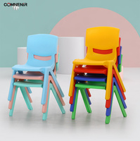 Chaise d'école en plastique empilable au design traditionnel, colorée en PP pour enfants, mobilier de salle de classe, garantie 1 an
