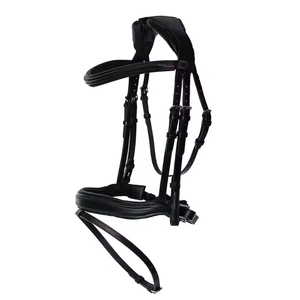 Al por mayor Nuevo Cabestro American Prairie Horse Horse Halter para hombre y mujer, para fiestas, playa y equitación, con estampado personalizado, de ala ancha, con logotipo personalizado, de material PU - Product Image 2