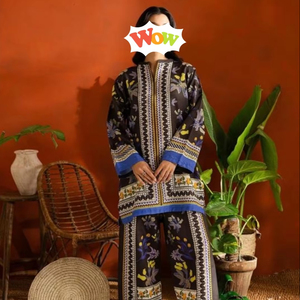 Nouvel ensemble Salwar Kameez 3 pièces non cousu pour femmes adultes, en tissu lawn d'été, coloré et élégant, de haute qualité pakistanaise, délai de livraison d'échantillon de 7 jours, ODM - Product Image 1