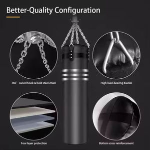 Sac de frappe lourd pour la boxe, la lutte et le karaté, à suspendre, pour entraînement à domicile - Product Image 6