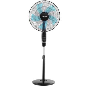 Ventilador de Pedestal de 18 Pulgadas con 2700 CFM, 9 Velocidades y 3 Modos, Control Remoto, Oscilación, Altura Ajustable, Ventilador de Torre de Pie Silencioso - Product Image 1