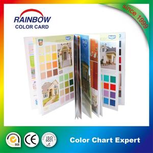 สติกเกอร์เรนโบว์แบบกำหนดเอง พิมพ์หนังสือ กระดาษอาร์ต แผนภูมิสี พิมพ์ออฟเซ็ต เคลือบฟิล์ม สำหรับงานโฆษณา พิมพ์ตามสั่ง - Product Image 2