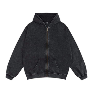 เสื้อฮู้ดซิปผ้าฟลีซแบบไม่ขัดเงาสำหรับผู้หญิง OEM ขายส่ง รับผลิตโลโก้แบรนด์ส่วนตัว จัดส่งรวดเร็ว - Product Image 1