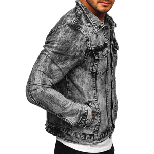 Men's Denim <b>Jacket</b> | Winter Warm Fleece Jean Coat Manufacturer - Product Image 3