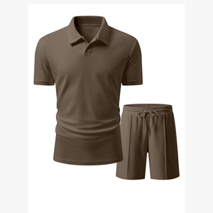 High Quality Men Casual Shorts <b>Sets</b> Wholesale Fashionable Wear Men's Shorts <b>Sets</b> With Pocket InGood Price Breathable Cotton <b>Set</b> - Product Image 5
