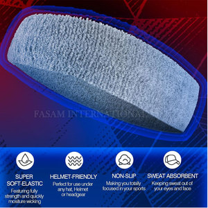 Bandas para la frente ajustables de alta resistencia, bandas para la frente de material duradero, bandas para la frente para entrenamiento físico - Product Image 4