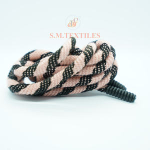 Cordón Trenzado Redondo de Alta Tenacidad 100% Poliéster con Punta de Plástico para Prendas de Vestir, Fabricante OEM ODM - Product Image 2