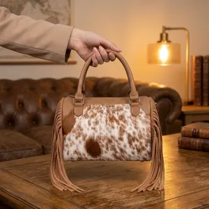 Vintage Women's <b>Handbag</b> Genuine Leather Bags Shoulder Bags designer Pattern Leather <b>Handbags</b> for Women - Product Image 2