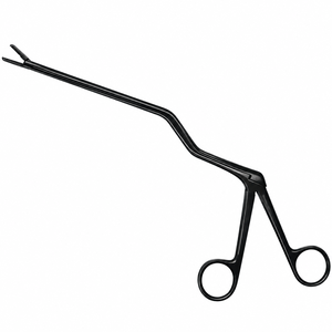 Curette à portée étendue Apfelbaum, pointe angulaire, manche en aluminium moleté, instrument chirurgical - Product Image 2