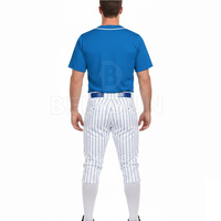 Nouvelle conception, uniforme de baseball de couleur différente selon la demande du client, uniforme de baseball pour la meilleure vente en ligne